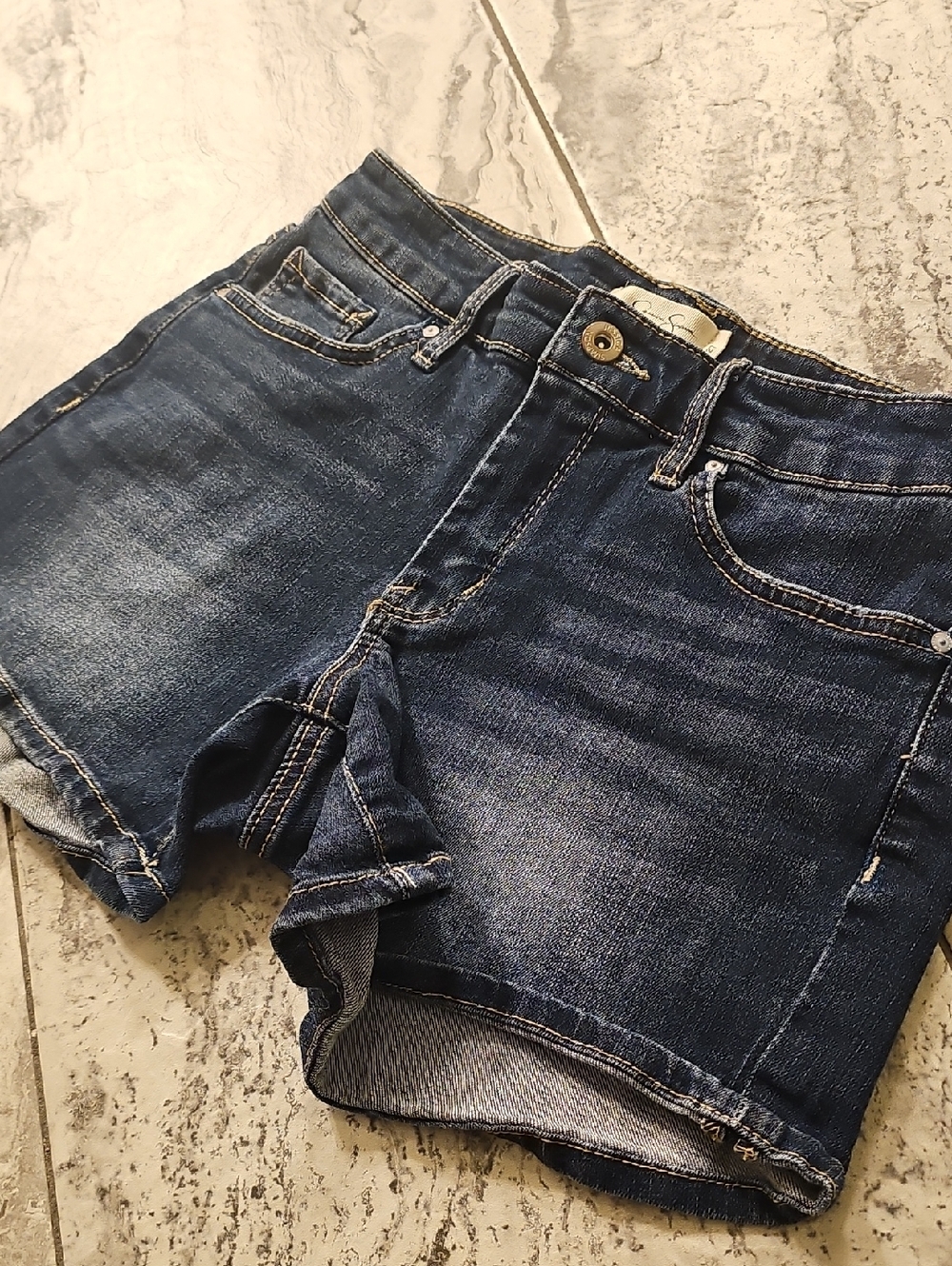 Jessica Simpson Dark Blue Denim Women’s Shorts